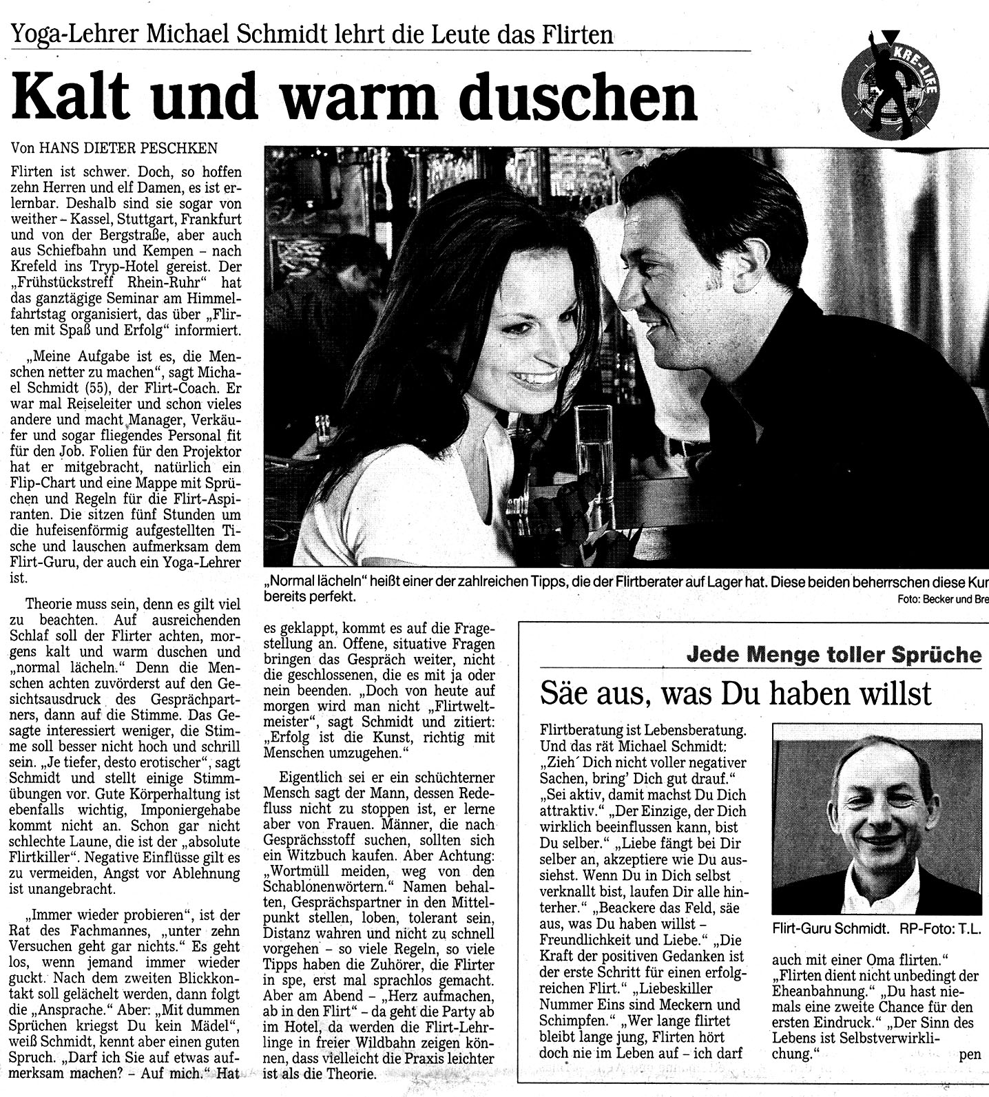 SingleCoaching in der Krefelder Stadtpost